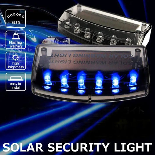 Universal Solar Power Car Alarm Lamp