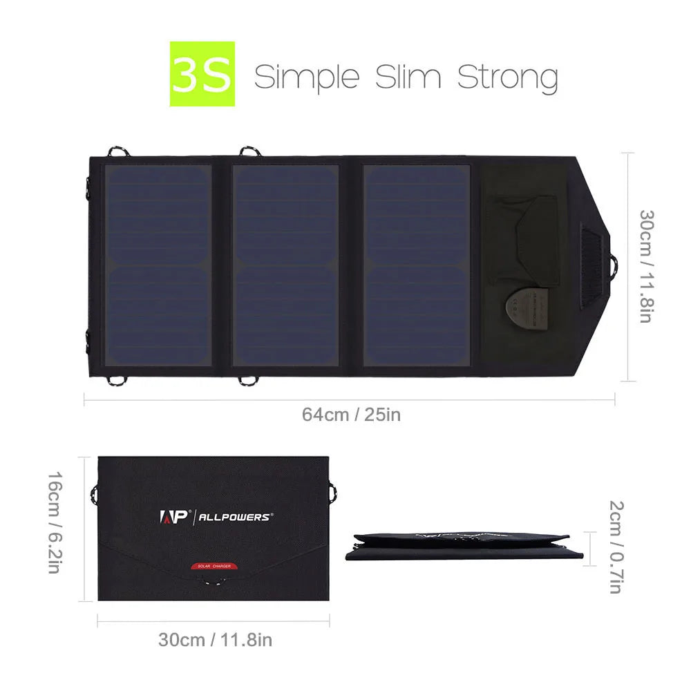 Waterproof Solar Panel Charger