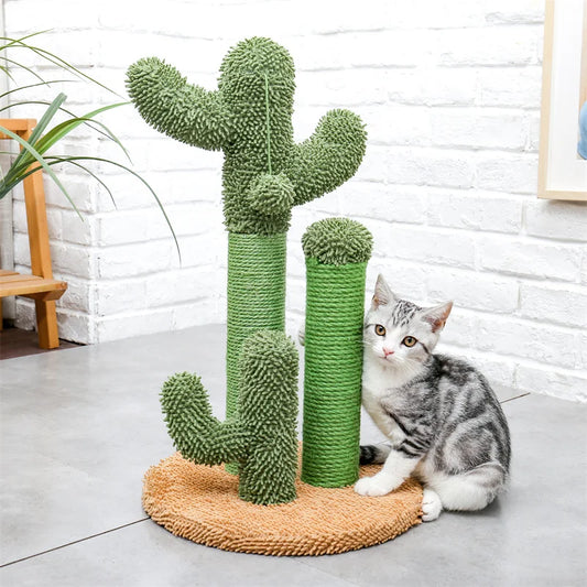 Pet Cat Cactus Tree Toy