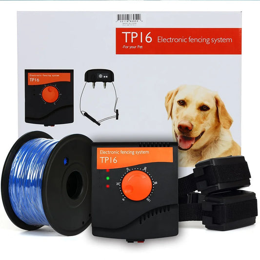 Rechargable Pet Dog Electric Fence System