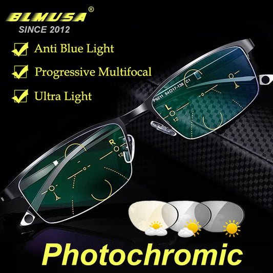 Men's Photochromic Reading Glasses