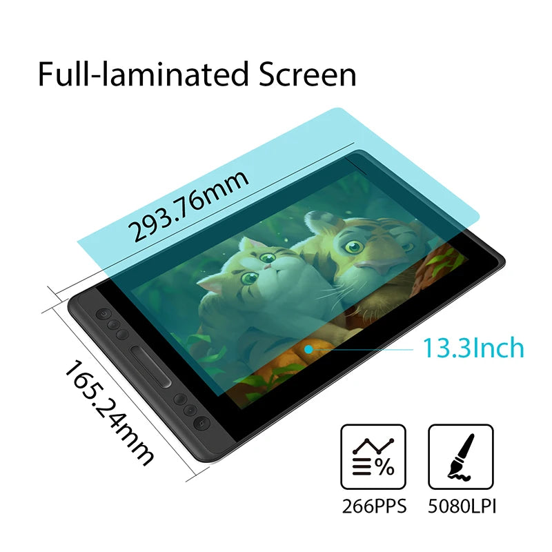 Pro 13 Graphics Tablet Screen