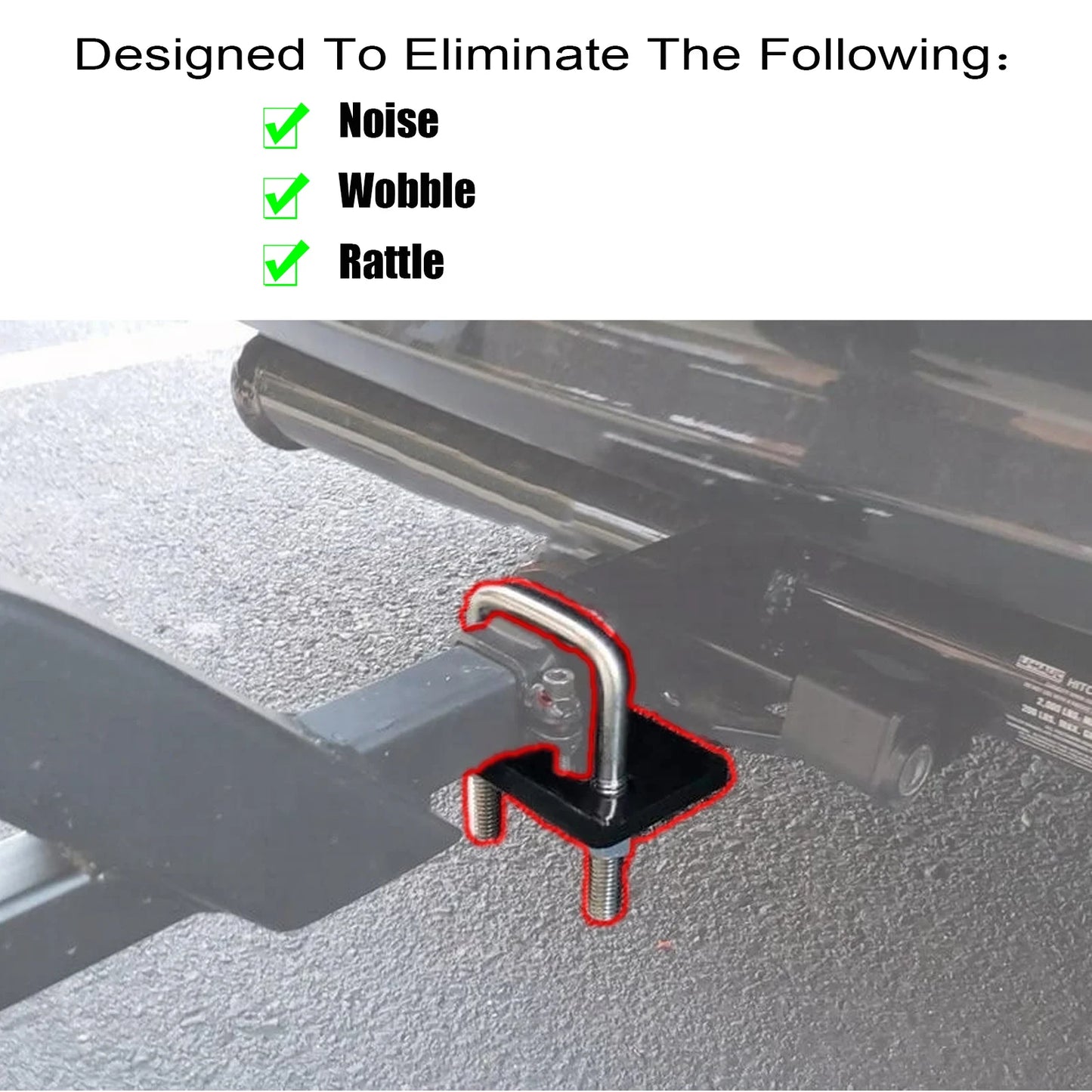 Universal U-Bolt Anti-Rattle Stabilizer