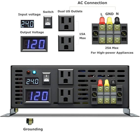 Inverter 3000W 24V 220V