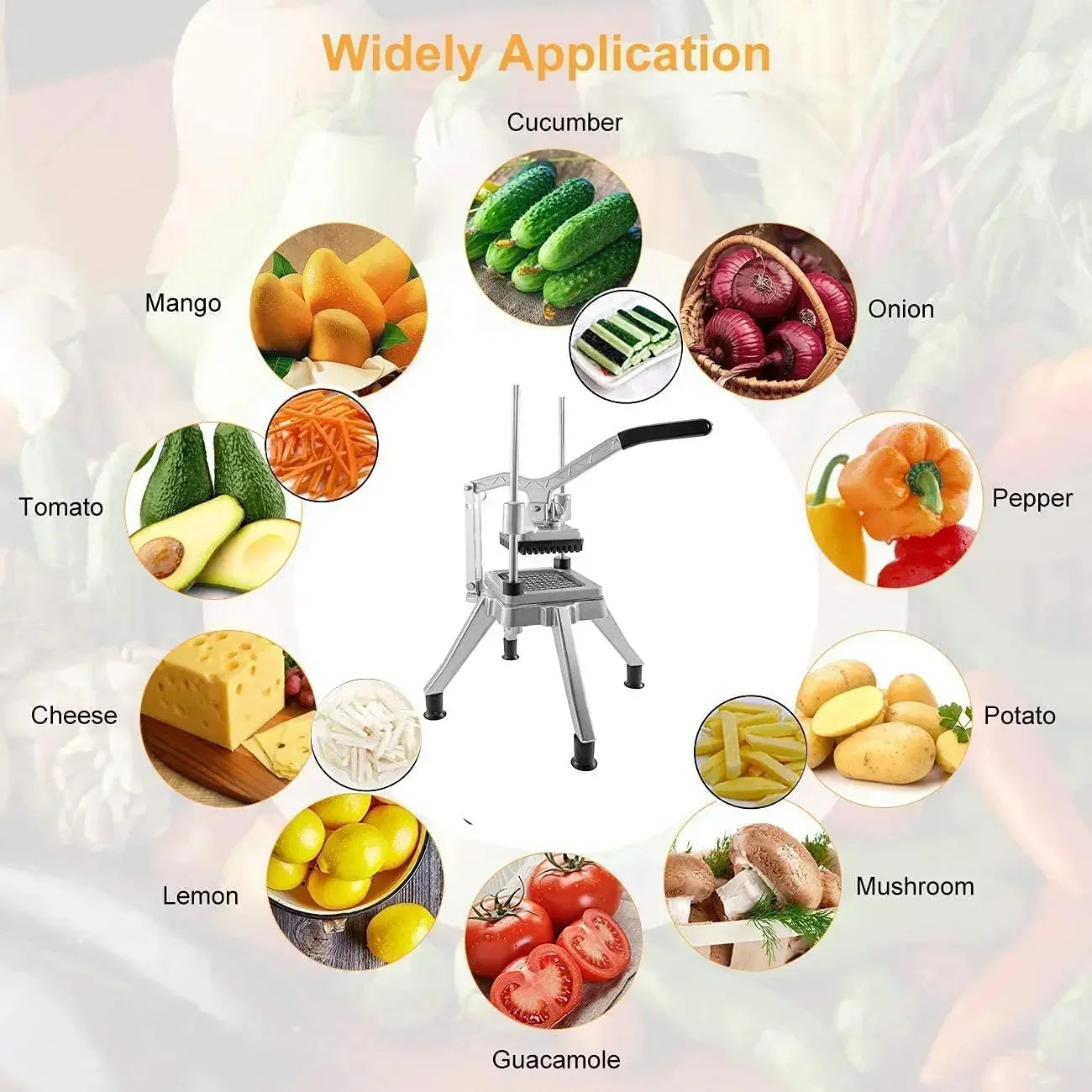 Commercial Vegetable Fruit Chopper