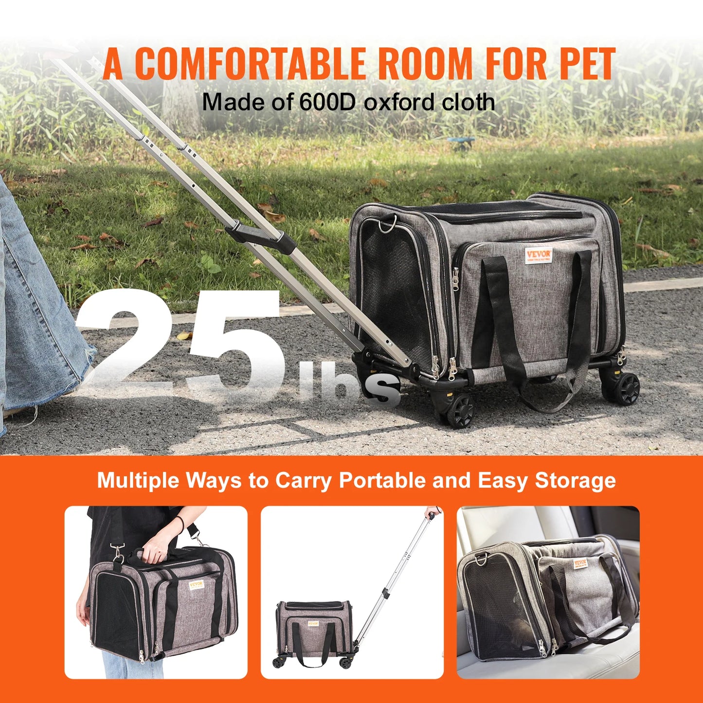 Breathable Pet dog/Cat Carrier