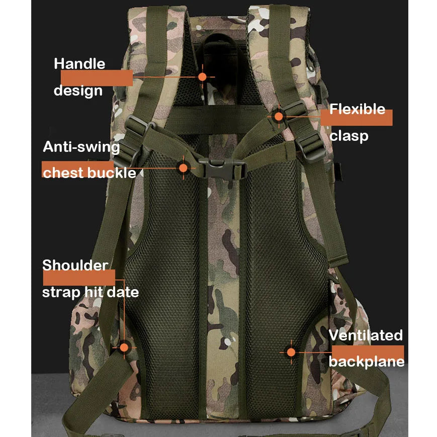 Men's Outdoor Camouflage Sports Bag