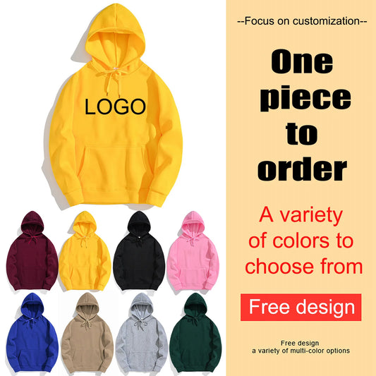 Men's Customized Hoodie Sweatshirts