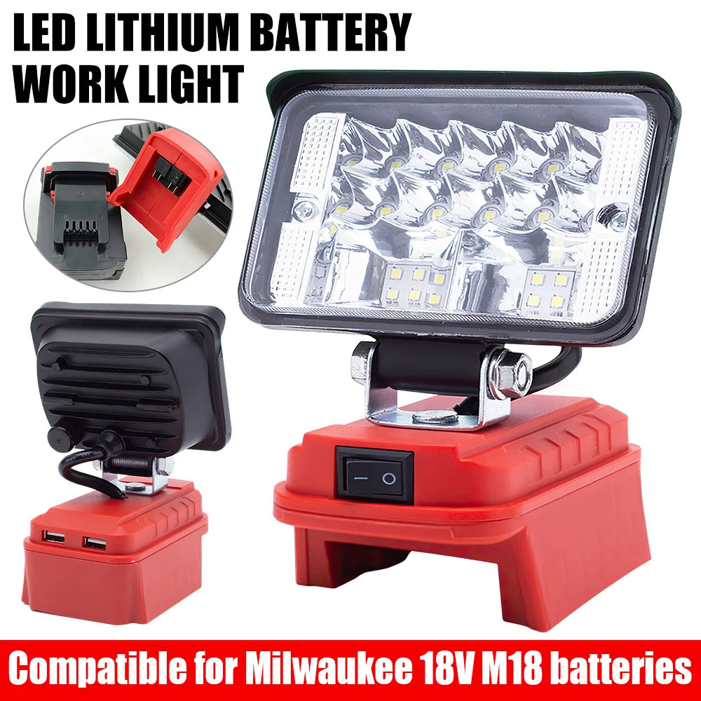 LED Work Light for Milwaukee 18V