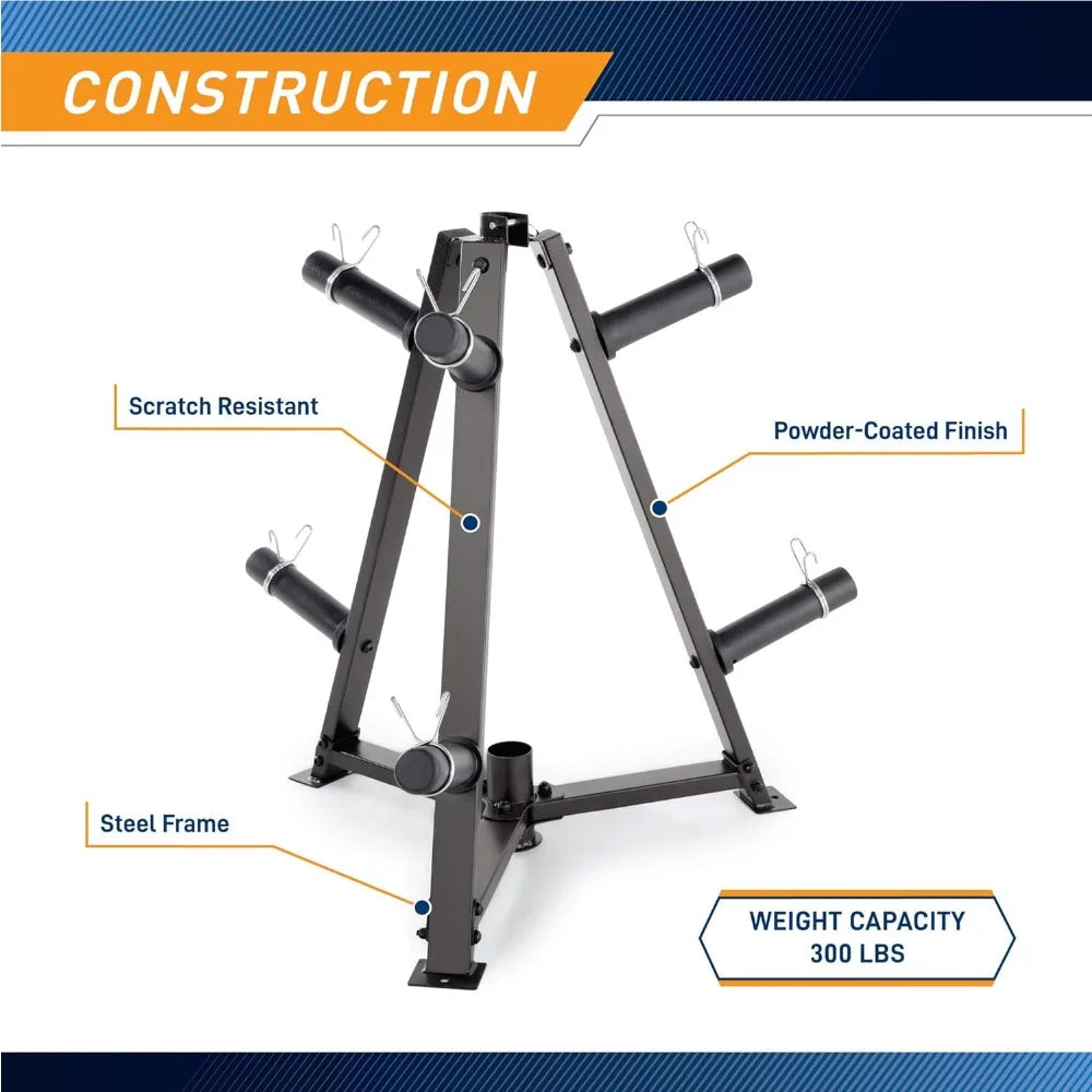 6-Peg  Weight Plate Tree