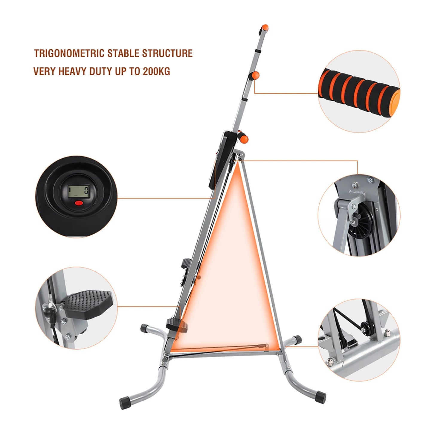 Steel Frame Heavy Duty Vertical Climber