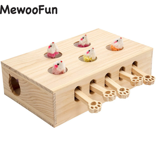 Fun Cat Interactive Whack-a-mole Toy - Fresh FInds Elite