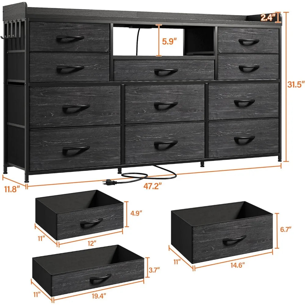 EnHomee Dresser TV Stand