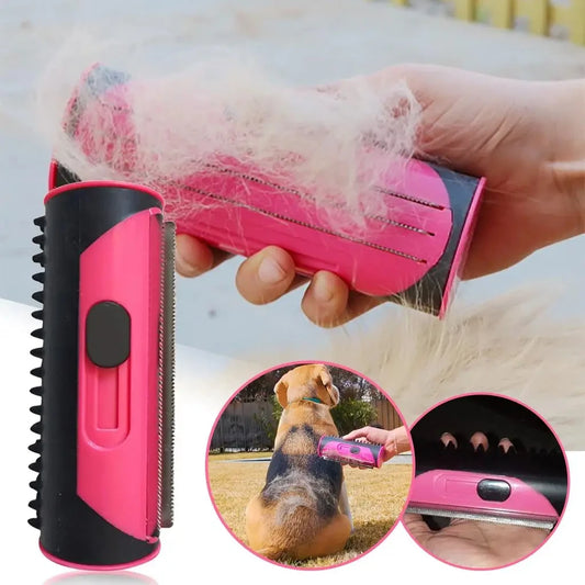 Portable Pet Hair Remover Brush