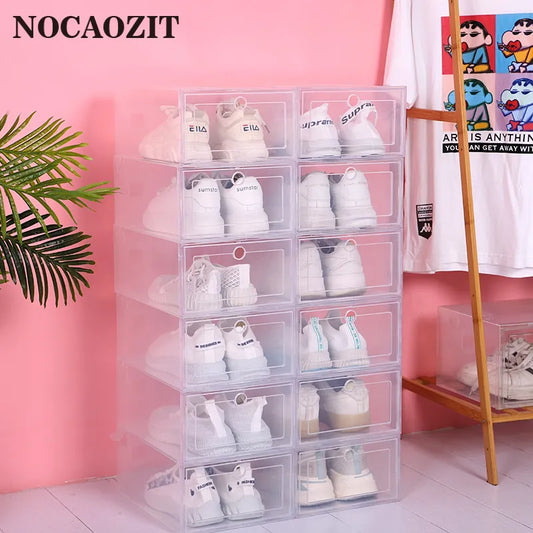 6pcs/Set Plastic Shoes Case - Fresh FInds Elite