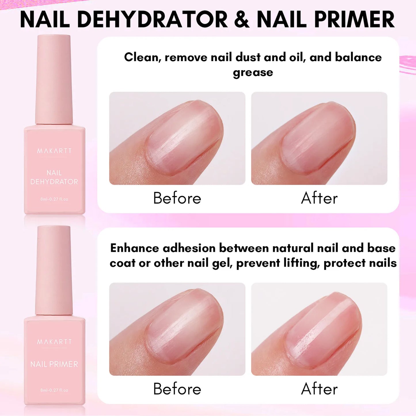 Gel Base and Top Coat Nail Dehydrator