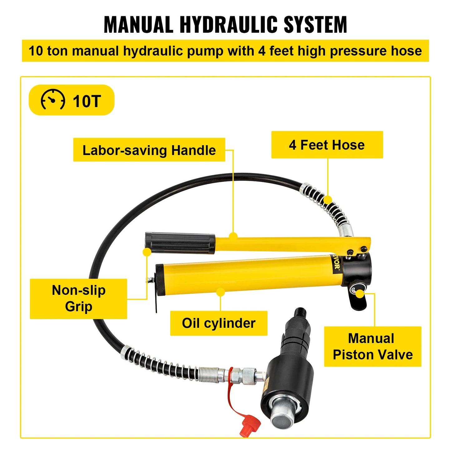 10Ton Hydraulic Exhaust Pipe Expander