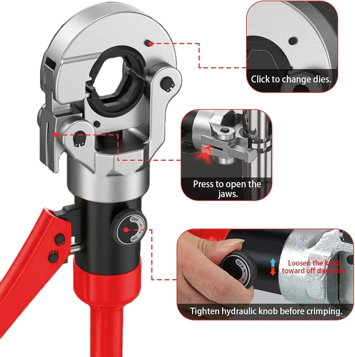 Hydraulic Copper Tube Crimping Tool