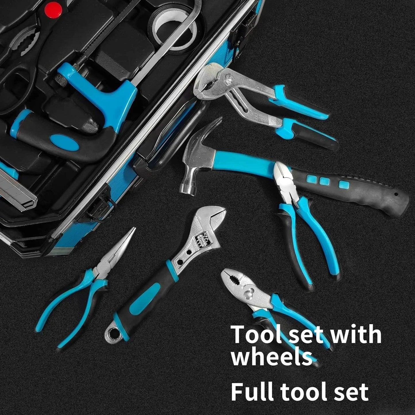 799pcs  Aluminum 799pc Trolley Case Tool Set