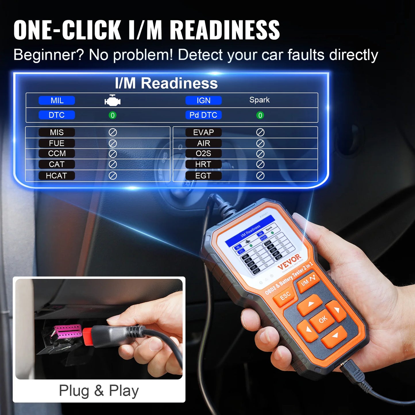 OBD2 Scanner Diagnostic Tool