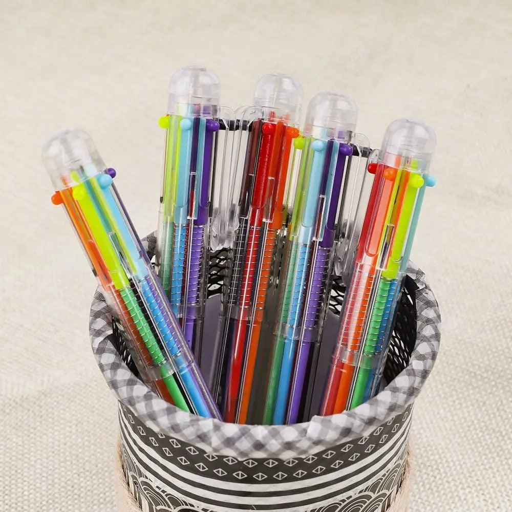 50 Pack Multicolor Ballpoint Fun Pens