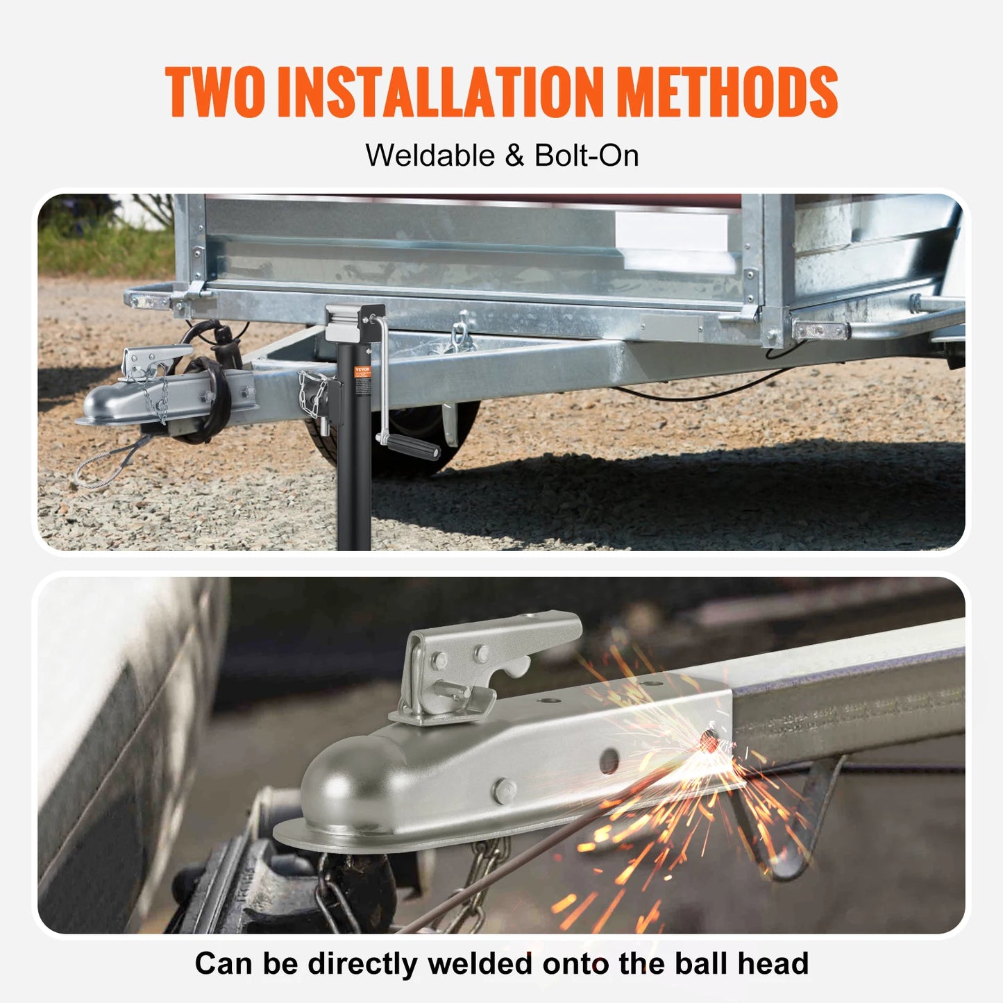 3500lb Straight Trailer Coupler