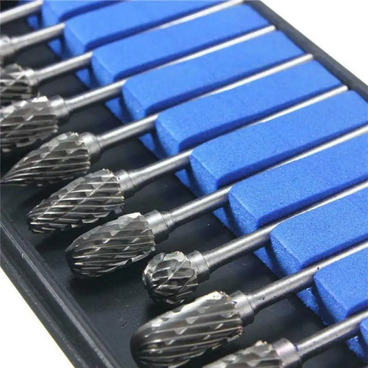 10pcs Shank Tungsten Carbide Drill