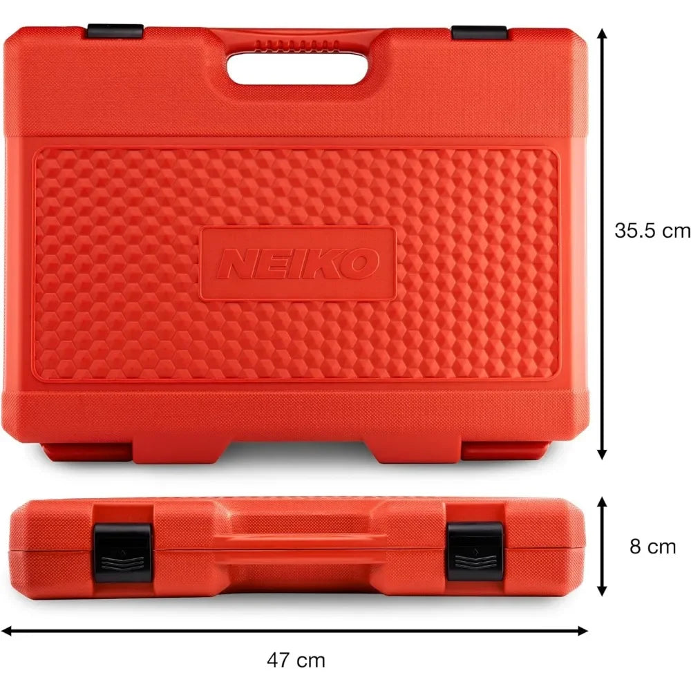 Impact Socket Set, 3/8” Drive, 67 Piece