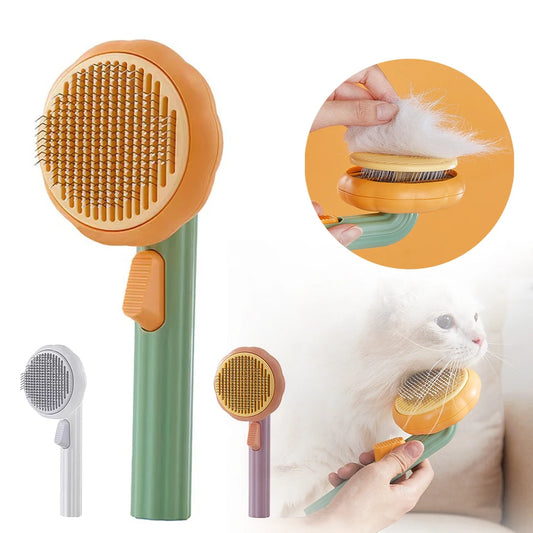 Self Cleaning Cat and Dog Brush