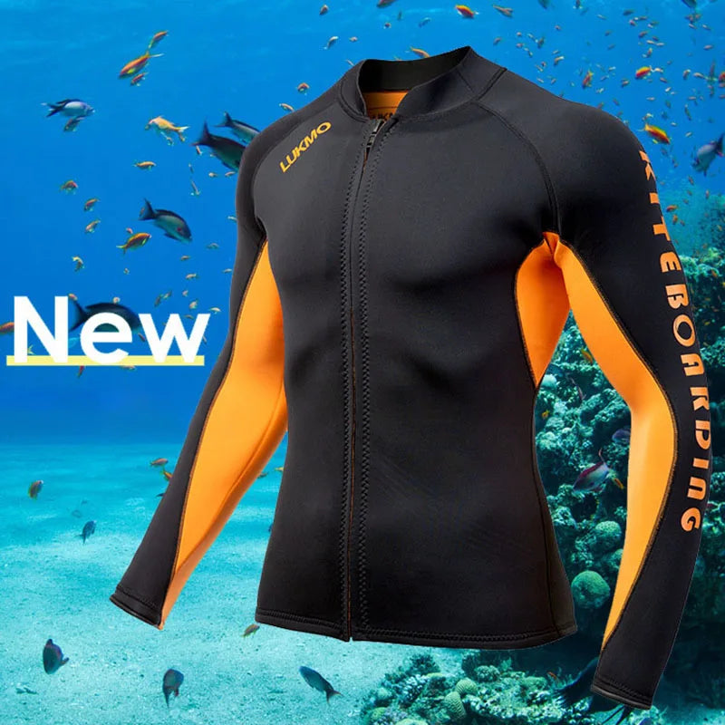 Men's Neoprene Diving Suit Jacket