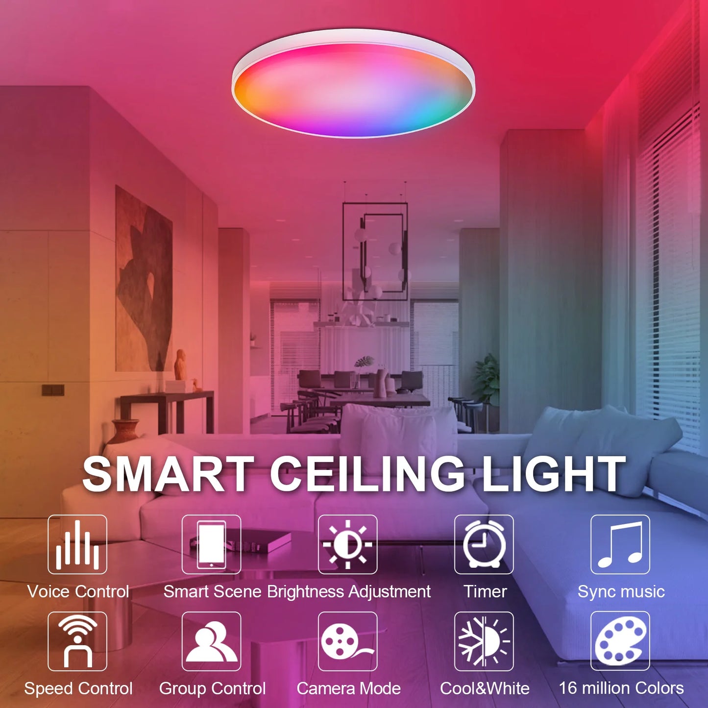 Smart LED Ceiling Light