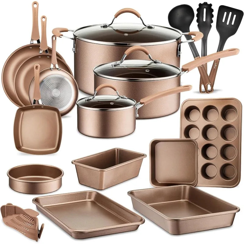 20 Piece Professional Home Kitchen Cookware