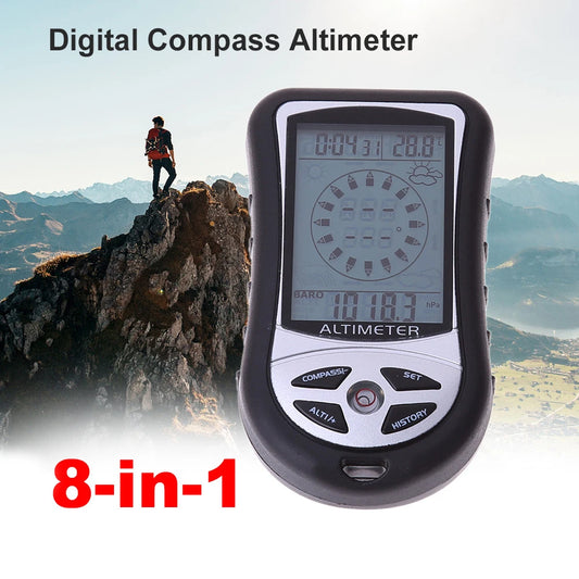 8 in 1 Handheld Navigation Compass - Fresh FInds Elite