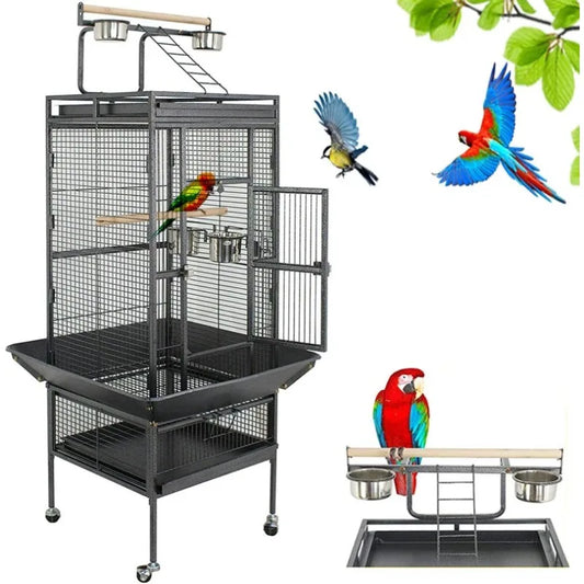 61 Inches Large Bird Cage - Fresh FInds Elite