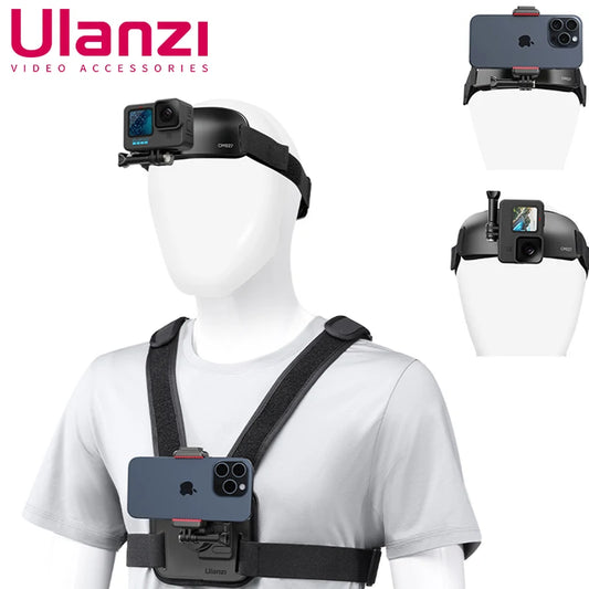 Chest Head Strap Mount Belt  For iPhone