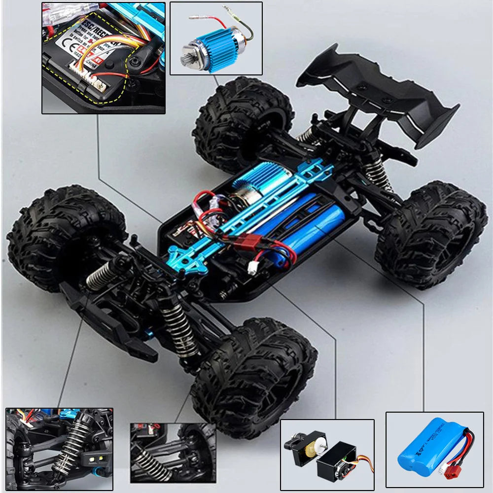 1:16 Scale Remote Control Monster Truck - Fresh FInds Elite