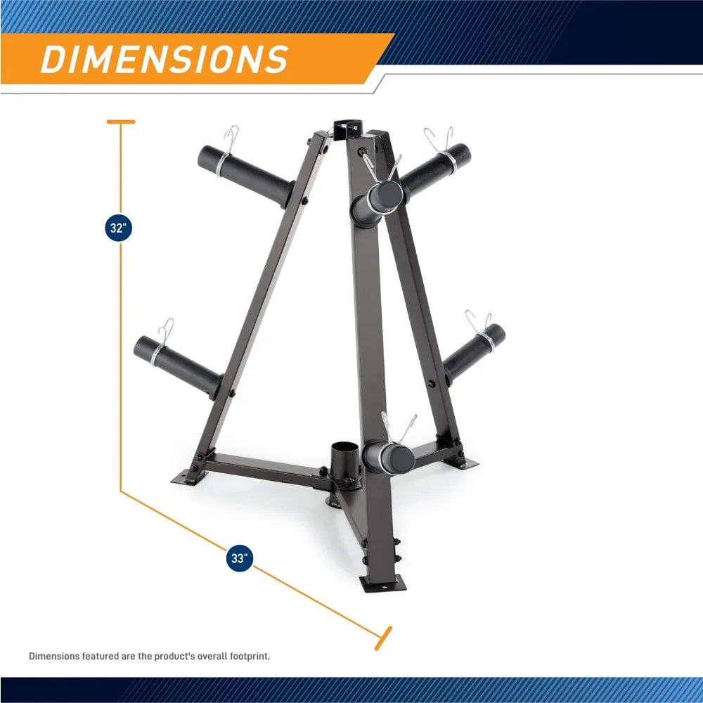 6-Peg  Weight Plate Tree