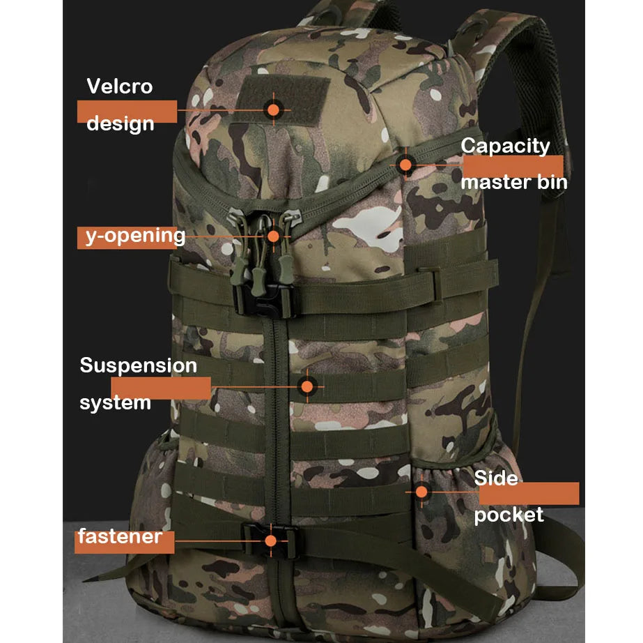 Men's Outdoor Camouflage Sports Bag