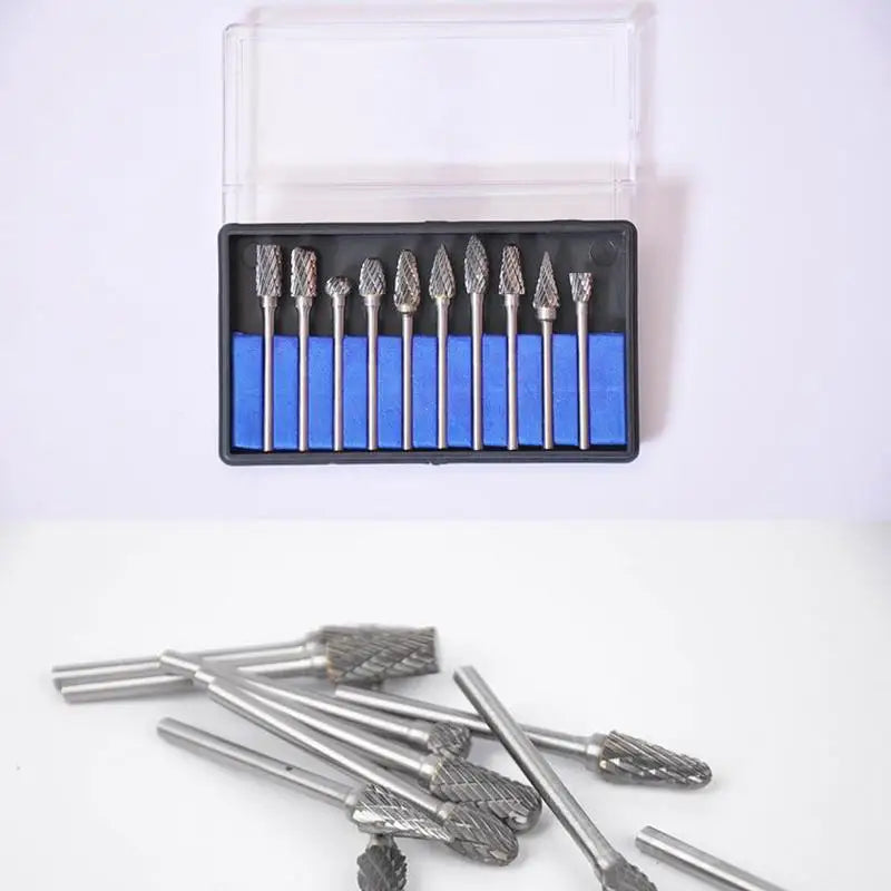 10pcs Shank Tungsten Carbide Drill