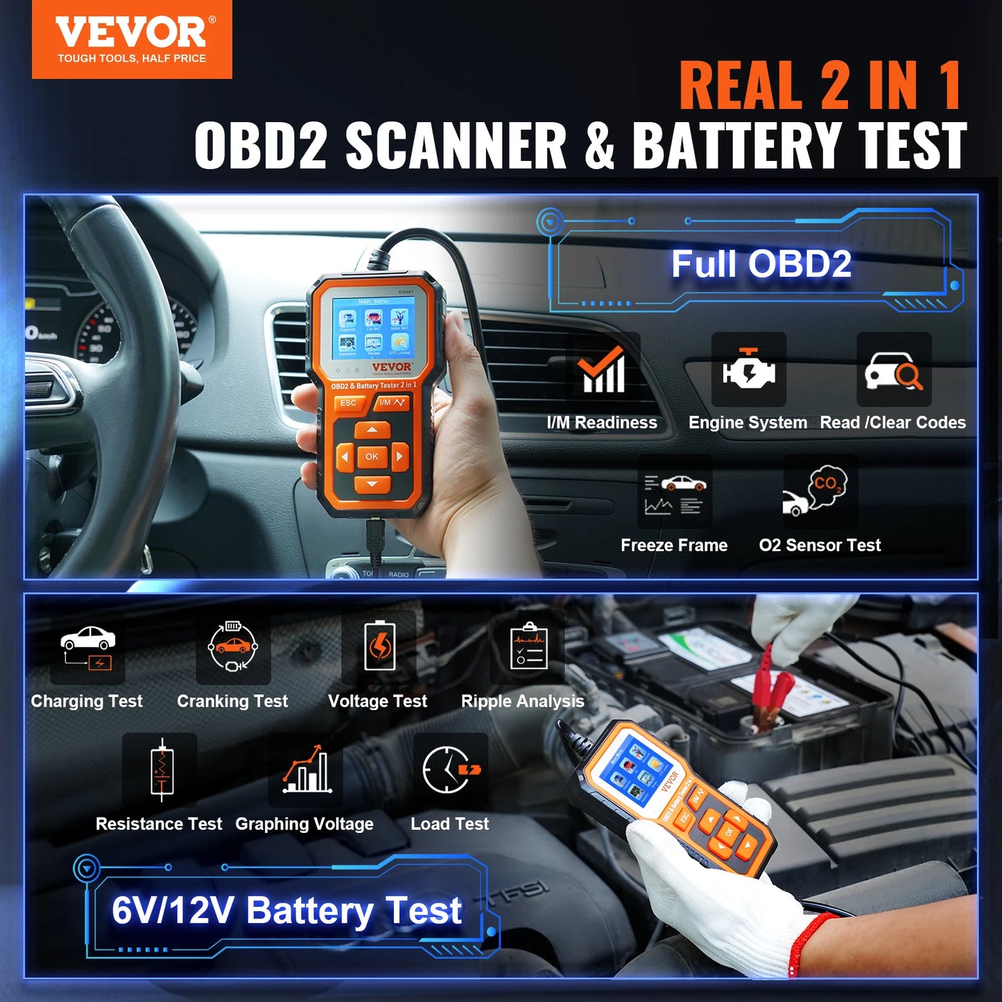 OBD2 Scanner Diagnostic Tool