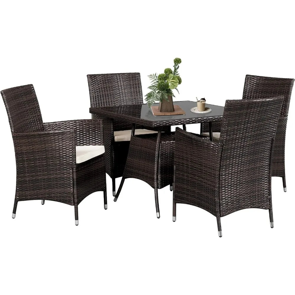 5 Piece Outdoor Dining Set