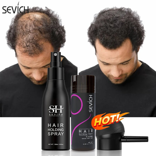 3pcs Hair Fiber Powder+Hair Styling Spray - Fresh FInds Elite