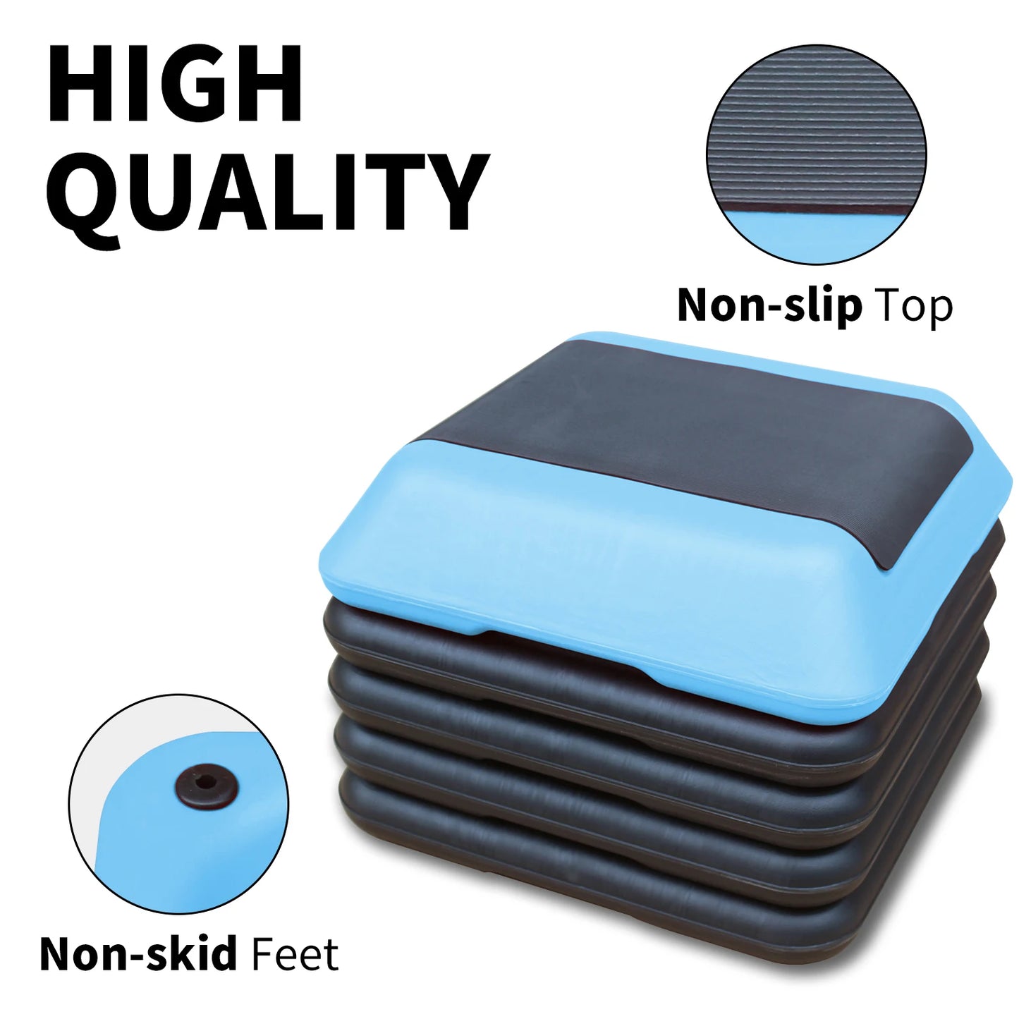 Adjustable Step Aerobics Platform